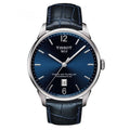  Shop Authentic Tissot Chemin Des Tourelles Powermatic 80 Blue Dial Blue Leather Strap Watch for Men - T099.407.16.047.00 - Luxxuri