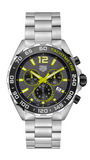  Shop Authentic Tag Heuer Formula 1 Chronograph Grey Dial Silver Steel Strap Watch for Men - CAZ101AG.BA0842 - Luxxuri