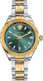  Shop Authentic Versace Hellenyium Green Dial Two Tone Steel Strap Watch for Women - V12050015 - Luxxuri