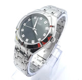  Shop Authentic Guess Crystalline Diamonds Black Dial Silver Steel Strap Watch for Women - GW0114L1 - Luxxuri