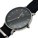  Shop Authentic Daniel Wellington Petite Ashfield Black Dial Black Mesh Strap Watch For Women - DW00100308 - Luxxuri