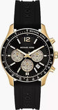  Shop Authentic Michael Kors Berkley Chronograph Black Dial Black Rubber Strap  Watch for Men - MKO1038 - Luxxuri
