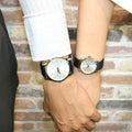  Shop Authentic Calvin Klein City Silver Dial Black Leather Strap Watch For Women - K2G231C6 - Luxxuri