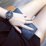  Shop Authentic Versace Palazzo Empire Black Dial Black Leather Strap Watch for Women - VCO050017 - Luxxuri