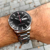  Shop Authentic Mido Commander II Automatic Black Dial Silver Steel Strap Watch For Men - M021.431.11.051.00 - Luxxuri