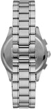  Shop Authentic Emporio Armani Paolo Chronograph Black Dial Silver Steel Strap Watch For Men - AR11602 - Luxxuri