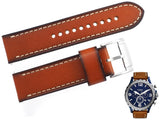  Shop Authentic Fossil Nate Chronograph Navy Blue Dial Brown Leather Strap Watch for Men - JR1504 - Luxxuri