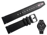  Shop Authentic Tommy Hilfiger Austin Black Dial Black Leather Strap Watch for Men - 1791638 - Luxxuri