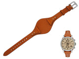  Shop Authentic Fossil Original Boyfriend Sport Chronograph Beige Dial Brown Leather Strap Watch for Women - ES4046 - Luxxuri