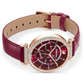  Shop Authentic Swarovski Passage Chrono Red Dial Red Leather Strap Watch for Women - 5580345 - Luxxuri