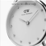  Shop Authentic Daniel Wellington Classy Bristol White Dial Brown Leather Strap Watch For Women - DW00100070 - Luxxuri