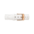  Shop Authentic Daniel Wellington Petite Bondi White Dial White Leather Strap Watch for Women - DW00100189 - Luxxuri