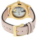  Shop Authentic Gucci G Timeless Skeleton 16K Gold Mother of Pearl Dial Pink Leather Strap Watch For Women - YA1264110 - Luxxuri