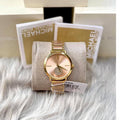  Shop Authentic Michael Kors Portia Rose Gold Dial Two Tone Steel Strap Watch for Women - MK3706 - Luxxuri