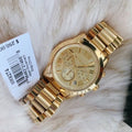  Shop Authentic Michael Kors Cooper Gold Dial Gold Steel Strap Watch for Women - MK6274 - Luxxuri