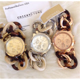  Shop Authentic Michael Kors Runway Gold Dial Two Tone Steel Strap Watch for Women - MK4222 - Luxxuri