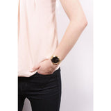  Shop Authentic Michael Kors Runway Black Dial Gold Steel Strap Watch for Women - MK3478 - Luxxuri