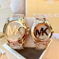  Shop Authentic Michael Kors Bradshaw Gold Dial Gold Steel Strap Watch for Women - MK6487 - Luxxuri