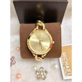  Shop Authentic Michael Kors Runway Gold Dial Gold Steel Strap Watch for Women - MK3222 - Luxxuri