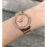  Shop Authentic Fossil Jesse Crystal Rose Gold Dial Rose Gold Steel Strap Watch for Women - ES3020 - Luxxuri