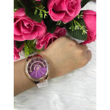  Shop Authentic Michael Kors Lauryn Pink Dial Rose Gold Steel Strap Watch for Women - MK3722 - Luxxuri
