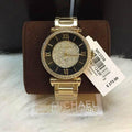  Shop Authentic Michael Kors Catlin Black Dial Gold Steel Strap Watch for Women - MK3338 - Luxxuri