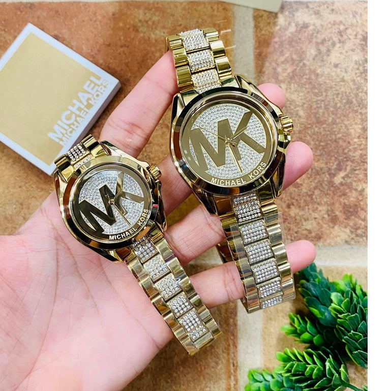  Shop Authentic Michael Kors Bradshaw Gold Dial Gold Steel Strap Watch for Women - MK6487 - Luxxuri