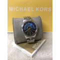 Shop Authentic Michael Kors Lauryn Blue Dial Silver Steel Strap Watch for Women - MK3720 - Luxxuri