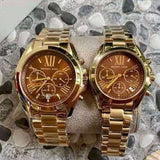  Shop Authentic Michael Kors Bradshaw Brown Dial Gold Steel Strap Watch for Women - MK5502 - Luxxuri