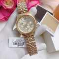 Shop Authentic Michael Kors Lexington Gold Dial Gold Steel Strap Watch for Men - MK8281 - Luxxuri