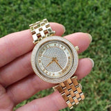  Shop Authentic Michael Kors Darci Gold Dial Gold Steel Strap Watch for Women - MK3445 - Luxxuri