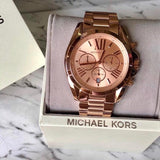  Shop Authentic Michael Kors Bradshaw Rose Gold Dial Rose Gold Steel Strap Watch for Women - MK5503 - Luxxuri