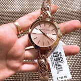  Shop Authentic Michael Kors Slim Runway Rose Gold Dial Rose Gold Steel Strap Watch for Women - MK3223 - Luxxuri