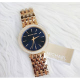  Shop Authentic Michael Kors Darci Blue Dial Gold Steel Strap Watch for Women - MK3406 - Luxxuri