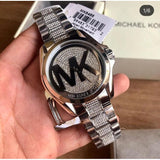  Shop Authentic Michael Kors Bradshaw Silver Dial Silver Stainless Steel Strap Watch for Women - MK6486 - Luxxuri