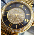  Shop Authentic Michael Kors Catlin Black Dial Gold Steel Strap Watch for Women - MK3338 - Luxxuri