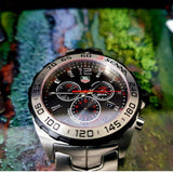  Shop Authentic Tag Heuer Formula 1 Special Edition Chronograph Grey Dial Silver Steel Strap Watch for Men - CAZ1012.BA0883 - Luxxuri