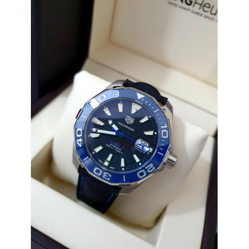  Shop Authentic Tag Heuer Aquaracer Black Dial Watch for Men - WAY201C.FC6395 - Luxxuri
