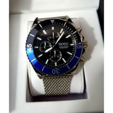  Shop Authentic Hugo Boss Ocean Edition Black Dial Silver Mesh Strap Watch for Men - 1513742 - Luxxuri