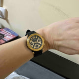  Shop Authentic Guess Cosmic Multifunction Black Dial Black Silicone Strap Watch For Women - GW0466L1 - Luxxuri