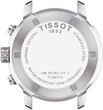  Shop Authentic Tissot PRC 200 Chronograph Quartz Blue Dial Silver Steel Strap Watch For Men - T114.417.11.047.00 - Luxxuri