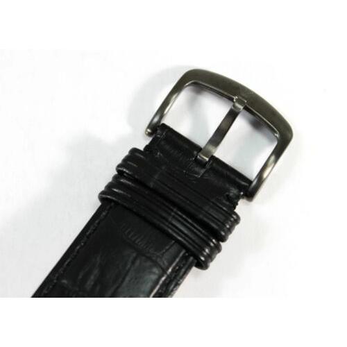  Shop Authentic Emporio Armani Franco Black Dial Black Leather Strap Watch For Men - AR0368 - Luxxuri