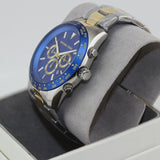  Shop Authentic Michael Kors Layton Chronograph Blue Dial Two Tone Steel Strap Watch For Men - MK8825 - Luxxuri