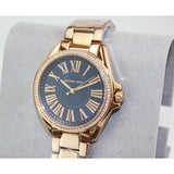  Shop Authentic Michael Kors Kacie Three Hand Black Dial Rose Gold Steel Strap Watch for Women - MK6930 - Luxxuri