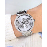  Shop Authentic Michael Kors Parker Quartz Silver Dial Silver Steel Strap Watch For Women - MK6658 - Luxxuri