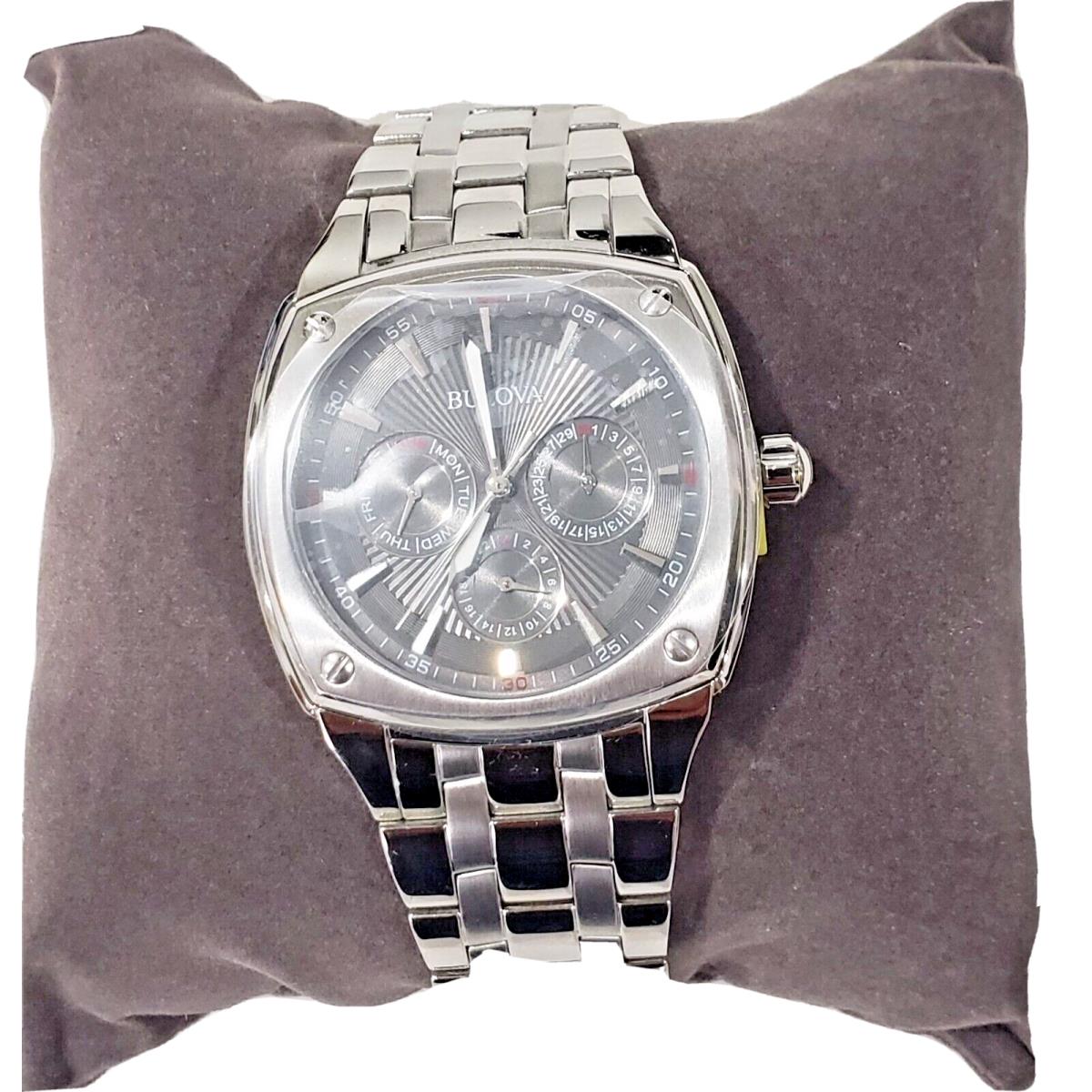  Shop Authentic Bulova Classic Collection Multifunction Grey Dial Silver Steel Strap Watch for Men - 96C148 - Luxxuri