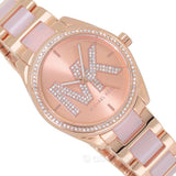  Shop Authentic Michael Kors Janelle Analog Rose Gold Dial Two Tone Steel Strap Watch For Women - MK4731 - Luxxuri