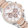  Shop Authentic Michael Kors Whitney Chronograph Silver Dial Two Tone Steel Strap Watch For Women - MK7225 - Luxxuri