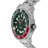  Shop Authentic Gucci Dive Quartz Green Dial Silver Steel Strap Watch For Men - YA136222 - Luxxuri