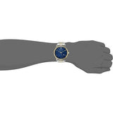  Shop Authentic Emporio Armani Classic Quartz Blue Dial Two Tone Steel Strap Watch For Men - AR1868 - Luxxuri